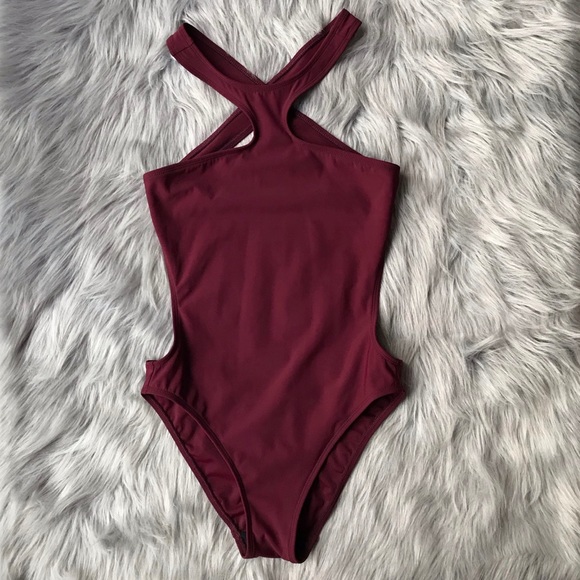 Calvin Klein Other - Calvin Klein Halter Crisscross One Piece